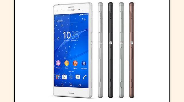 Sony Xperia Z3, el smartphone de Sony.  Procesador Qualcomm QSD8250 Snapdragon a 1 GHz junto con la conectividad HSDPA y Wi-Fi, además de un GPS. (Foto: Expansión)