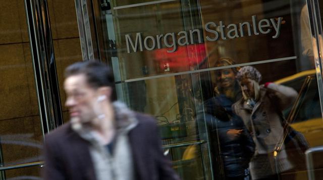 Morgan Stanley ocupa la posición 65 en el ranking general de las 100 marcas más prestigiosas del mundo. La marca tiene un valor de US$ 7,200 millones en el 2016, 2% más que los US$ 7,083 millones del año pasado. (Foto: Bloomberg)