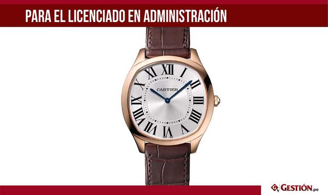 Aunque lo fabrica una empresa francesa en Suiza, de alguna forma el Cartier Drive Extra Flat transmite una onda británica. Parece perfecto para un colega que sale a buscar su futuro tras recibirse en instituciones como la SBS o la LSE. Es discretamente di