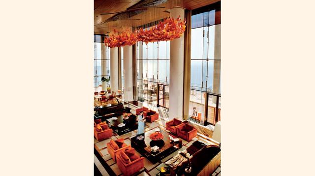 FOTO 11 | Los Ambanis son vegetarianos y abstemios. El vino solo se sirve en cócteles y ocasiones especiales. Las comidas son sin alcohol y vegetarianas independientemente de si sus invitados son carnívoros o no.