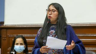 Ruth Luque, vocera de Juntos por el Perú, dio positivo para COVID-19