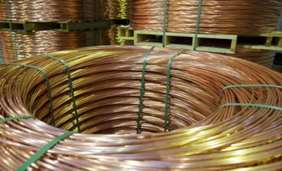 Precio del cobre sube 0.3 en la semana hasta US 2.73 la libra