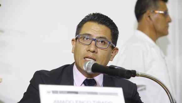 Amado Enco indicó que Hinostroza cuenta con 5 días para presentar una apelación o reconsideración de la decisión. (FOTO: GEC)