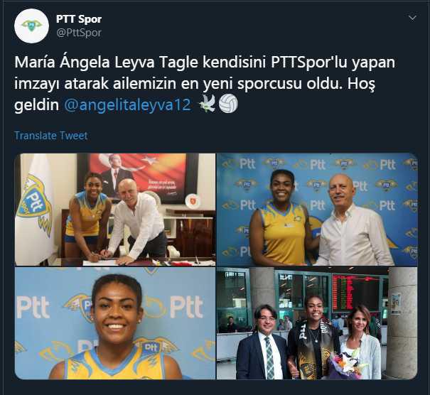 Tomado del Twitter del PTT Spor.