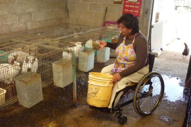 FOTO 2 | "Las mujeres indígenas con discapacidad queremos ser vistas como agentes de cambio y contribuidoras an la erradicación del hambre, y solo podemos lograrlo cuando somos empoderadas y nos encontramos en igualdad de condiciones que el resto de las indígenas. El lema de la agenda 2030: 'no dejar a nadie átras' es nuestra inspiración", señala la autora de esta imagen del pueblo nahua, que recibió una mención de honor.