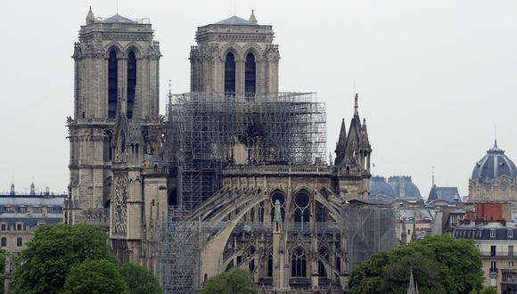 FOTO 1 | catedral de Notre Dame en París. (Foto: AFP)