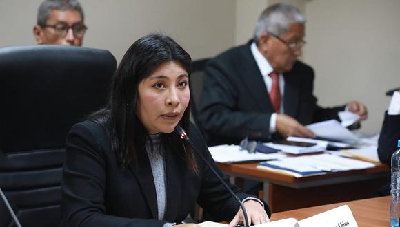 Betssy Chávez tiene una denuncia constitucional en su contra por el golpe de Estado del 7 de diciembre del 2022. (Foto: Congreso)