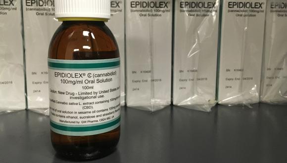 Epidiolex es el nombre del primer medicamento fabricado a partir de marihuana. El producto no contiene THC, que es el principio activo para el uso recreacional. (Foto: AP)