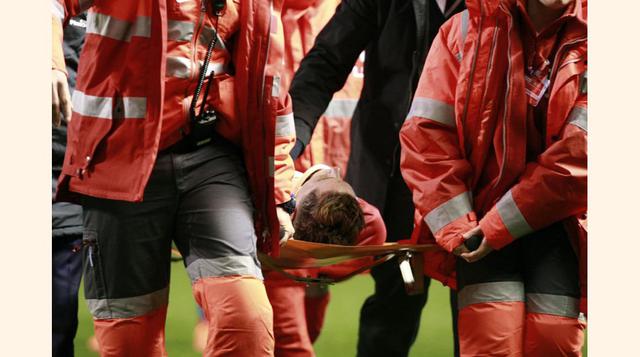 Torres ha tenido que ser evacuado de urgencia al Hospital Modelo de A Coruña donde pasará la noche en observación.(foto:elpaís).