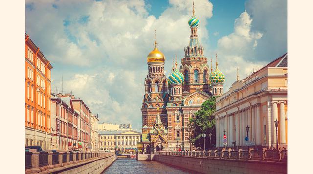 Iglesia del Salvador sobre la sangre derramada. Ubicación: San Petersburgo, Rusia.