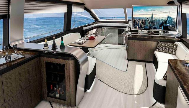 FOTO 3 | Tiene 19,96 metros (65,4 pies) de largo, mientras que el ancho es de 5,72 metros (19 pies). Cuenta con tres salas separadas, y puede alojar hasta seis personas en él.