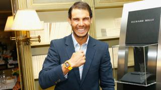 Rafa Nadal estrena un nuevo reloj de Richard Mille casi indestructible