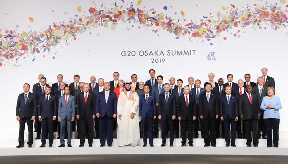 Líderes del mundo se dieron cita en la cumbre del G20 en Japón. (Foto: AFP)