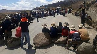 Comunidades bloquean transporte a mina Las Bambas de china MMG