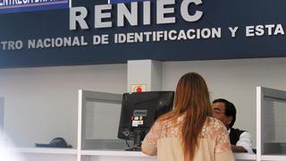 Oficinas del Reniec en el Centro de Lima que funcionarán con horario reducido