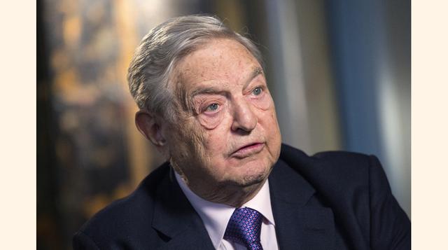 GEORGE SOROS. Ha donado US$ 8,500 millones desde 1979, respaldando causas como la limpieza de agujas clínicas en California e investigaciones científicas en Rusia . (Foto: Bloomberg)