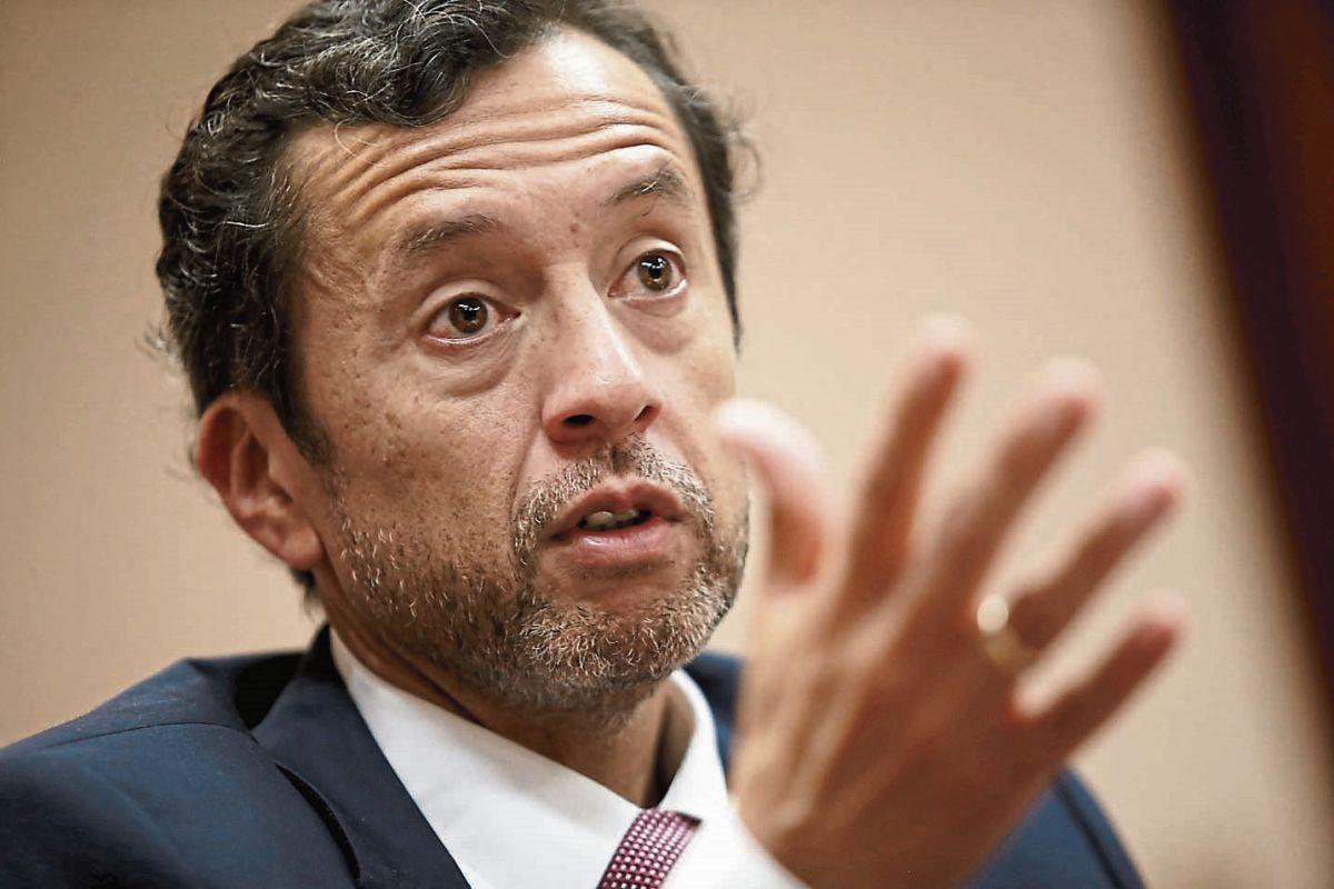 Respaldo. “El jefe de la Sunat, Víctor Shiguiyama, tiene mi confianza, él continuará”, dijo David Tuesta. (Foto: USI)