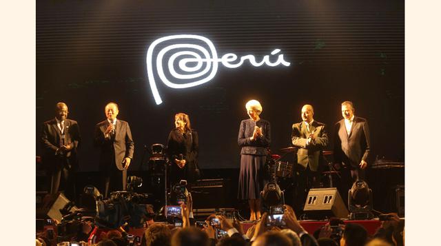 Representantes del  Banco Mundial y FMI llegan al parque paseo de aguas de Lima. (Foto: Andina)