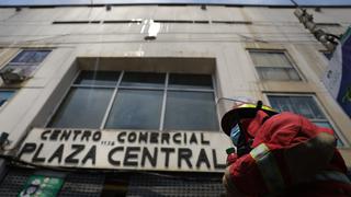 Se debe reordenar el Centro de Lima, dice ministro del Ambiente tras incendio en Mesa Redonda