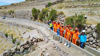 Southern culmina canal de riego Martes Cruz de Tacna que favorecerá a cultivos