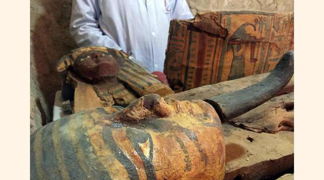 Una misión de arqueólogos egipcios descubrió una tumba casi intacta de un alcalde de la antigua ciudad de Luxor.