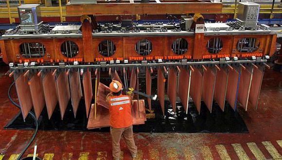 El cobre superó la barrera de US$ 6,200 la tonelada por primera vez en siete meses el viernes. (Foto: Reuters)