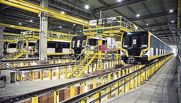 El mayor dinamismo de las inversiones se efectuó en la infraestructura de la Línea 2 del Metro de Lima y Callao. (Foto: GEC)