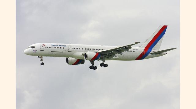 Nepal Airlines, Nepal. Valoración Skytrax: dos estrellas. (Foto: businessinsider)