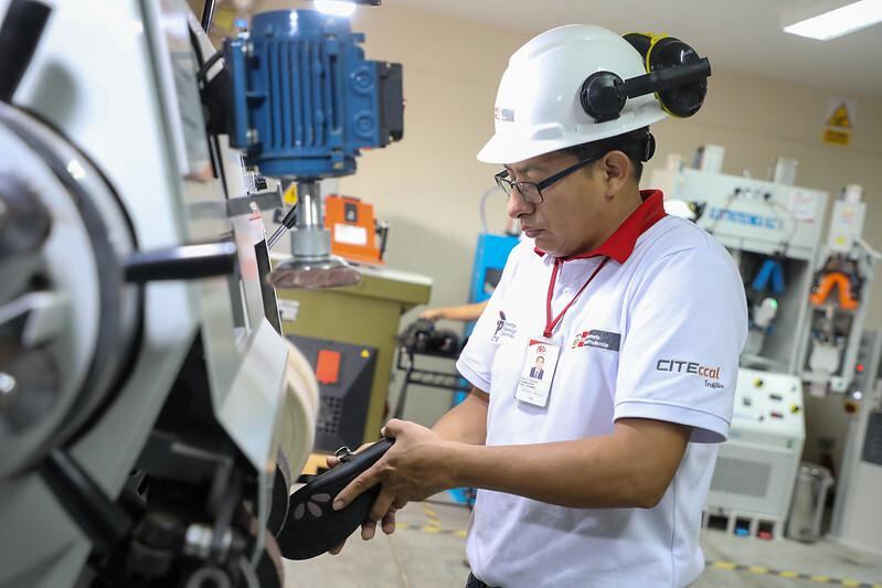 En el CITE de cuero y calzado en Trujillo se ha implementado maquinaria de última generación para el área de Diseño y Desarrollo de Productos. (Foto: Produce)