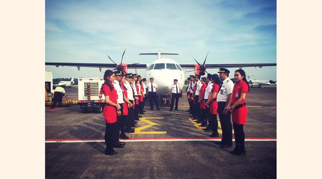 Lion Air, Indonesia. Valoración Skytrax: dos estrellas. (Foto: businessinsider)