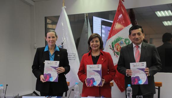 Ministra Tolentino afirmó que fortalecerá la autonomía económica de las mujeres para combatir la violencia. (Foto: MIMP)