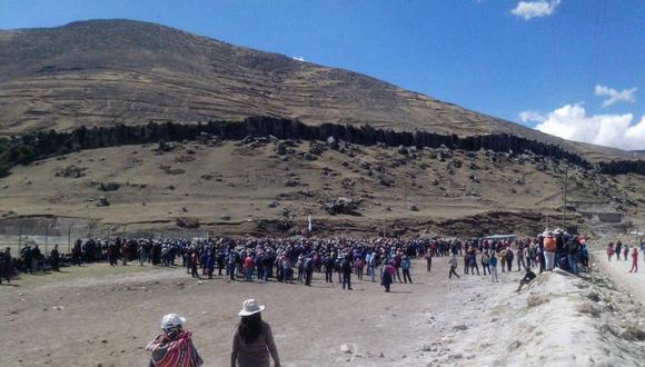 (Foto: Facebook / Observatorio de Conflictos Mineros en el Perú)
