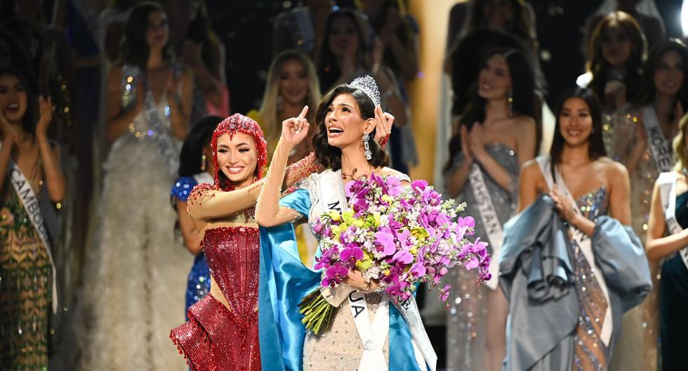 Miss Nicaragua recibió la corona del certamen de belleza Miss Universo 2023 | Foto: @MissUniverse