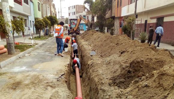 Redes de alcantarillado en Trujillo  (Foto: Difusión)