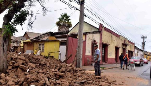 Sismo en Chile. 30 casas afectadas, paso fronterizo cerrado y 9 mil hogares sin suministro eléctrico tras sismo en región de Coquimbo (Foto: @latercera /Vía Twitter)