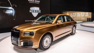 Aurus, el coche de lujo presentado por Putin, afronta demandas en Europa