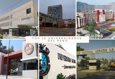 Estas son las 10 mejores universidades del Perú, según Sunedu