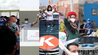 Cierres de campaña: últimas actividades de hoy de los candidatos a la presidencia en Lima y provincias | FOTOS