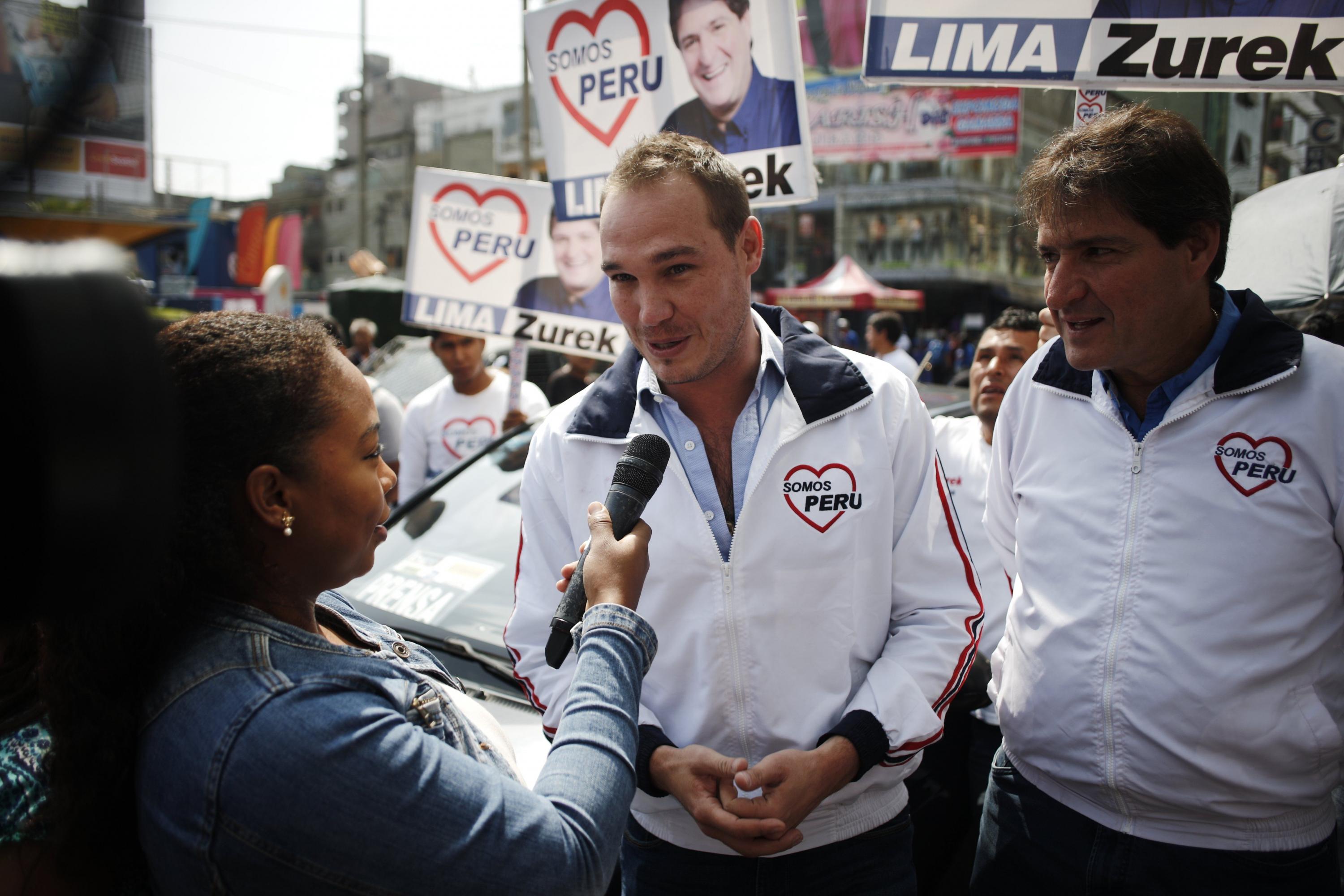 George Forsyth es el candidato de Somos Perú para La Victoria. (Foto: USI)