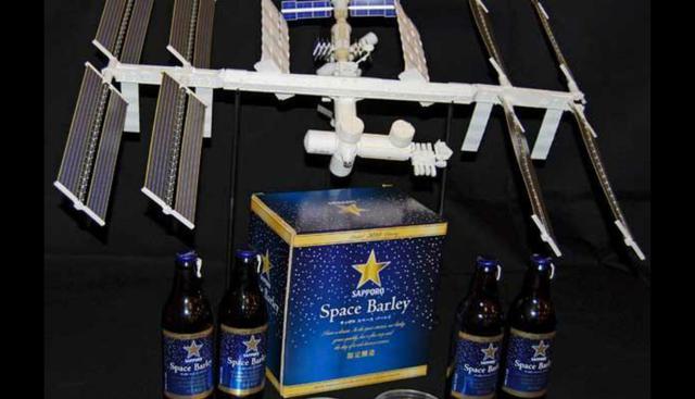 Space Barley |Es fabricada por la marca japonesa Sapporo. Se diferencia porque fue trabajada con semillas que pasaron cerca de 5 meses en la Estación Espacial Internacional. Una botella cuesta 20 dólares. (Space Barley)