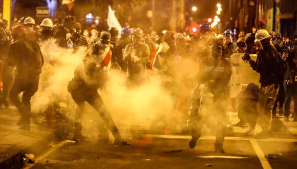 La represión policial dejó dos muertos en las protestas de hoy. (Foto: Giancarlo Ávila | GEC)