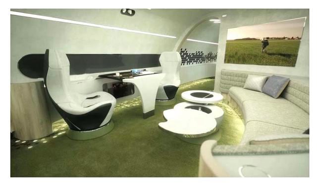 Airbus ACJ320neo Melody. Si deseas viajar como un multimillonario VIP, entonces debes subir a bordo de este jet privado inspirado en la naturaleza. El espectacular avión incluye un elegante y lujoso dormitorio principal con baño privado con lavabo y ducha