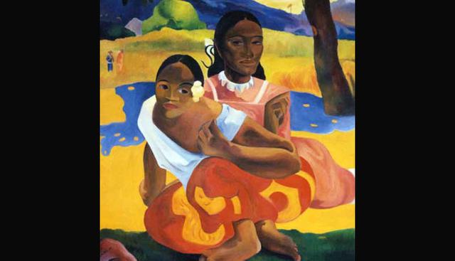 FOTO 2 | 'Nafea Faa Ipoipo' ('¿Cuándo te casarás?'), de Paul Gauguin Esta obra postimpresionista fue subastada por 300 millones de dólares (275 millones de euros).