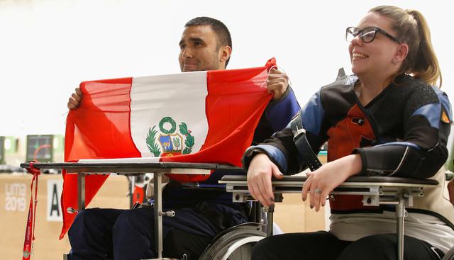 Jorge Arcela, plata en Para atletismo. (Foto: Enrique Cuneo / Lima 2019)