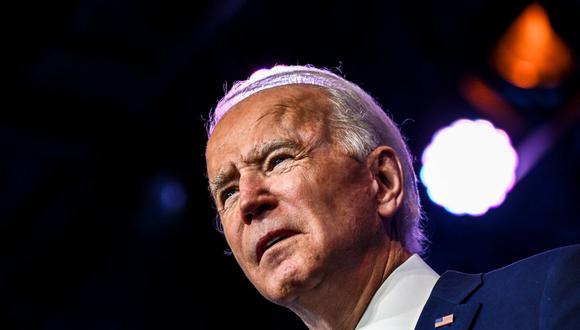 Joe Biden dice que los estadounidenses “no aceptarán” que se ignoren los resultados de las elecciones. (Foto: CHANDAN KHANNA / AFP).