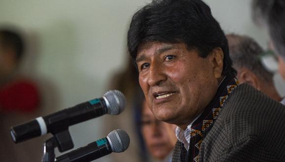 Evo Morales ha estado muy activo en las redes sociales con opiniones sobre la crisis en Perú y mensajes para defender a Castillo desde su destitución por el Congreso tras intentar dar un golpe de Estado. (Foto: AFP)