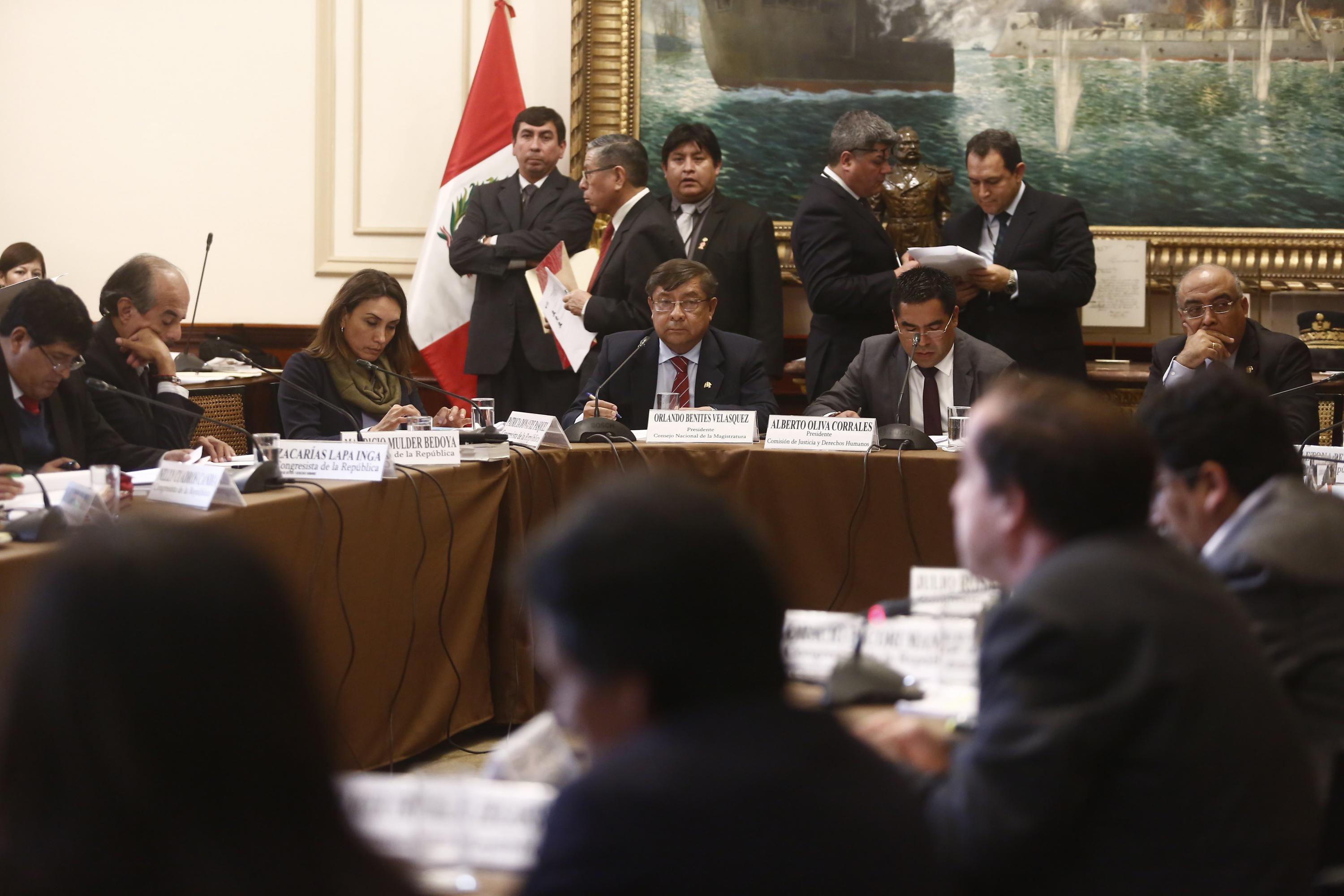Alberto Oliva anunció que texto sustitutorio de reforma del CNM se evaluará este lunes. (Foto: USI)