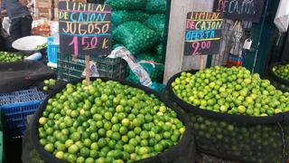 Limón baja de precio en Lima, abastecimiento regresó a la normalidad