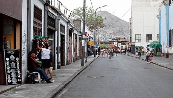 Negocios del Centro de Lima se afectaron por las protestas.