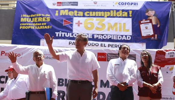 Vizcarra también señaló que otra meta de su gobierno para el 2020 es culminar con la reforma política. (Foto: Presidencia Perú)